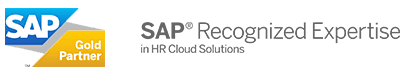 Selo-de-certificação-SAP-Recognized-Expertise-in-HR-Cloud-solutions-e-SAP-Gold-partner